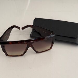 Celine Brown Sunglasses with Black Case